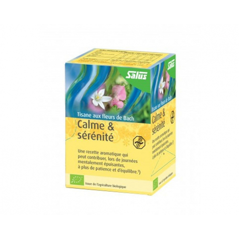 Salus - Tisane aux fleurs de Bach Calme & Sérénité BIO - 15 sachets