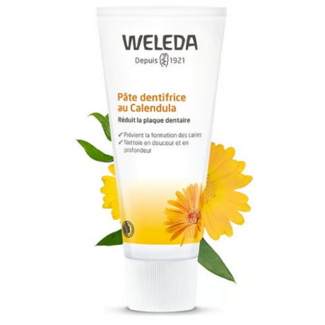 Weleda Pâte dentifrice au Calendula goût anis 75ml
