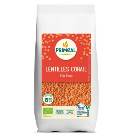 Primeal Lentilles corail 500g