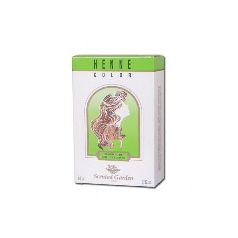 Scented Garden Henné Blond doré 100gr hennés neutre et naturel rhubarbe indienne onaturel