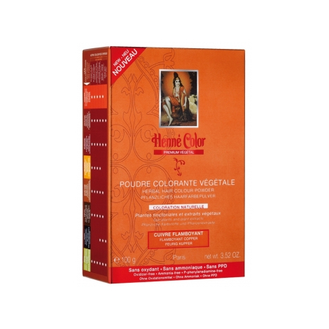 Henné Color Poudre colorante végétale Brun Voluptueux 100gr Onaturel