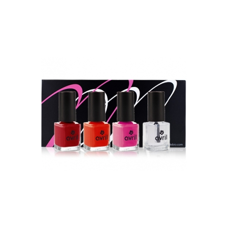 Coffret MondeBio Box vernis Tapis rouge Mondebiobox