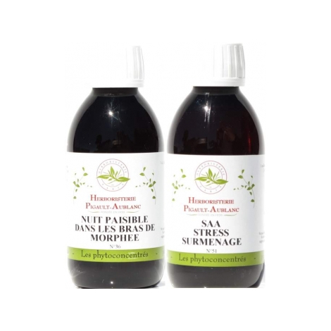 Herboristerie De Paris Coffret Pack Stress Sommeil phyto concentrés 2x200ml Herboristerie De Paris
