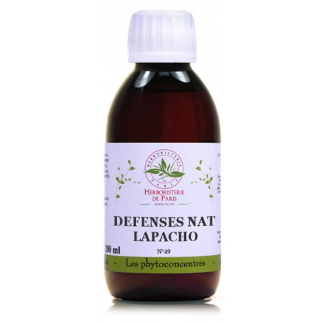 Phyto concentré Défenses Naturelles Lapacho 200 ml Herboristerie de Paris Herboristerie De Paris