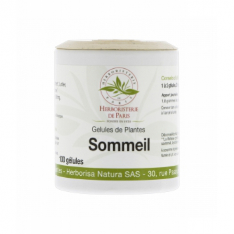 Herboristerie De Paris SOMMEIL ACTION 5 PLANTES 100 gélules Herboristerie De Paris