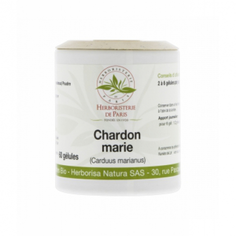 Herboristerie De Paris CHARDON MARIE FRUIT BIO 60 gélules Herboristerie De Paris