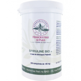 Herboristerie De Paris Spiruline bio + 500 comprimés de 500mg Herboristerie De Paris