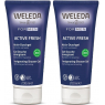 Weleda Duo Gel douche homme énergisant tonifie et rafraîchit 2x 200ml