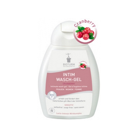 Bioturm Gel d' Hygiène Intime Cranberry 250ml Bioturm