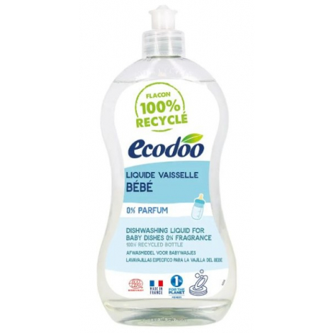 Liquide vaisselle spécial biberon et tétine 500ml Ecodoo