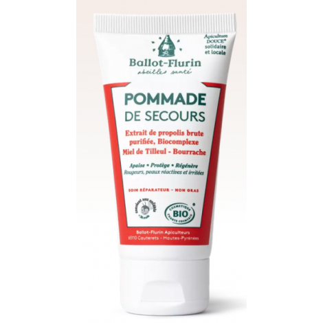 Ballot Flurin Pommade de secours à la Propolis 50ml Ballot Flurin