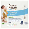 Douce Nature 56 Bâtonnets d'oreilles sécurité bébé coton bio