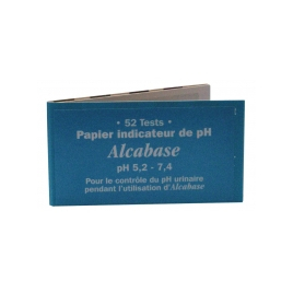Dr.Theiss Papier indicateur pH urinaire Carnet de 52 tests Dr.Theiss