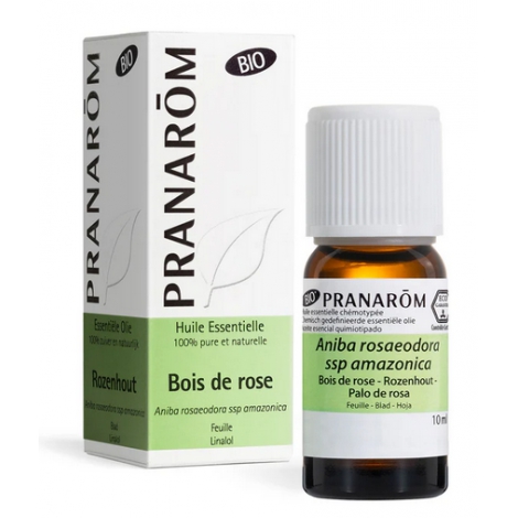 Pranarom Bois de Rose Bio Flacon compte gouttes 10ml Onaturel