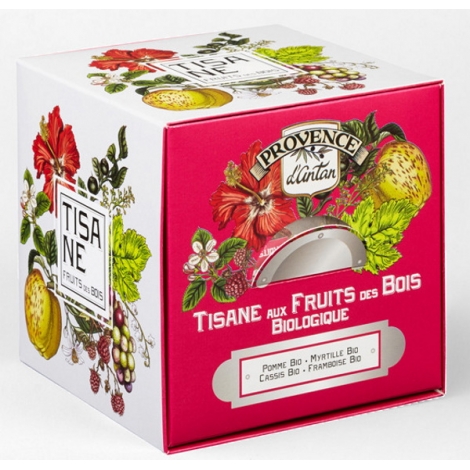 Provence D Antan Tisane Be Cube Fruits des bois bio 24 sachets 60gr Onaturel