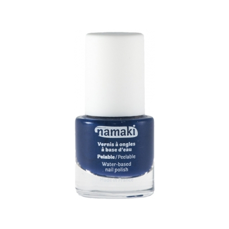 Namaki Vernis à ongles pour enfants base eau 09   Bleu nuit 7.5ml