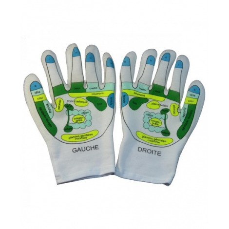 Zen Arôme Gants SPA Adoucissants Réflexologie