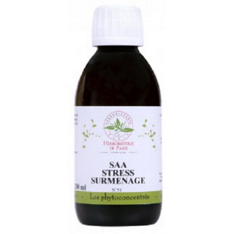 Herboristerie De Paris Phyto concentré SAA Stress Surmenage 200ml Herboristerie De Paris