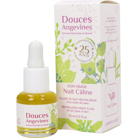 Les Douces Angevines Nuit Câline Soin de nuit revitalisant baume fluide 15ml Les Douces Angevines
