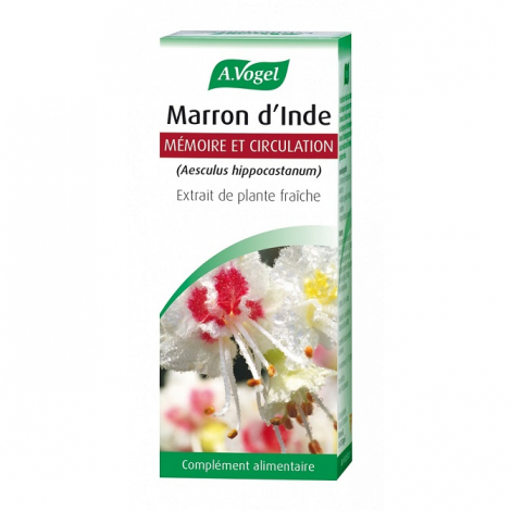 A. Vogel Marron d'Inde Extrait liquide Flacon compte gouttes 50ml A. Vogel