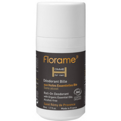 Florame Déodorant homme à bille Cèdre 50ml Florame