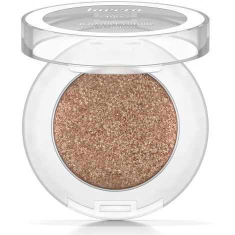Lavera Fard à paupières Signature Colour Eyeshadow Space Gold 08 poudre compactée Gloire d'or Onaturel