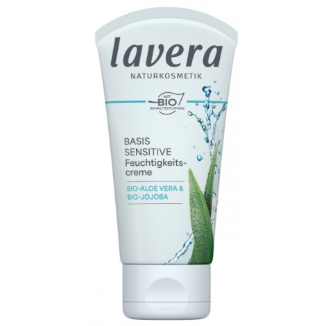 Lavera Crème hydratante Jojoba et Aloé Vera Basis Sensitiv 50ml Lavera