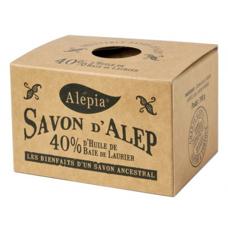 Alepia Savon d'Alep 40pc Laurier 190 gr Alepia
