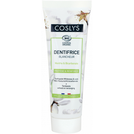 Coslys Dentifrice éclat action blancheur 75ml Coslys