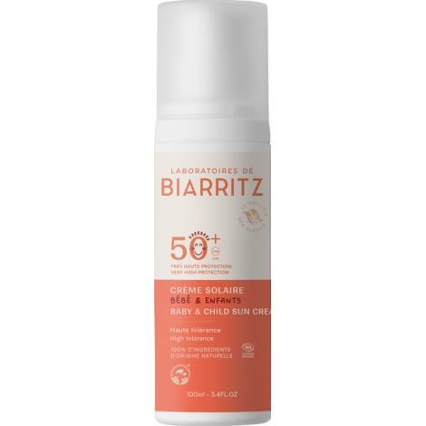 Alga Maris Crème Solaire Enfant SPF 50+ 100ml Huile de Coco et Alga Gorria Laboratoire de Biarritz