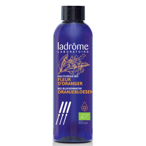 Ladrôme Eau florale de Fleur d'Oranger Bio alimentaire 200 ml Ladrome