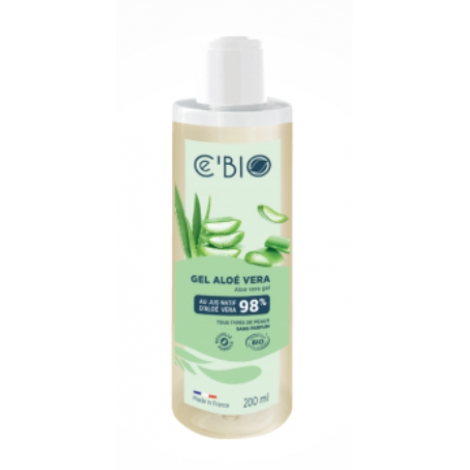 Cé'BIO Gel d'Aloé Véra 98% 200 ml gel multifonctions Onaturel