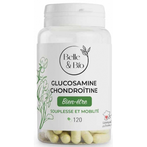 Belle et Bio Glucosamine et Chondroïtine naturels 120 gélules Onaturel