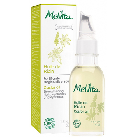 Melvita Huile de Ricin Soin des ongles et des cils 50ml Melvita