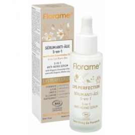 Florame Sérum anti âge 5 en 1 au Lys blanc 30ml Florame