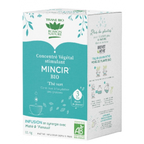 Romon Nature Tisane concentrée Mieux mincir 18 sachets Onaturel
