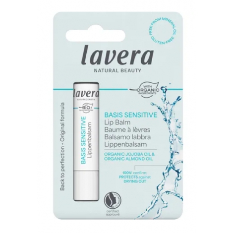 Lavera Baume à lèvres Jojoba Amande douce Basis Sensitiv 4.5 gr Lavera