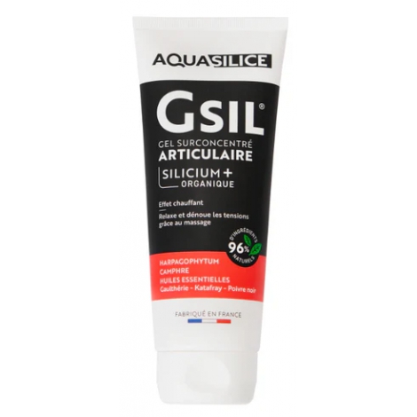 Aquasilice GSA GSil Surconcentré Articulaire Tube 200ml Aquasilice