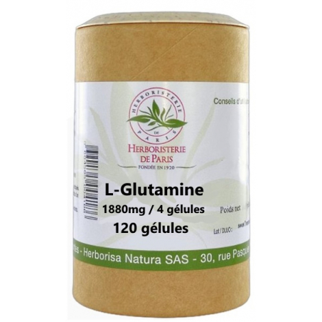 Herboristerie de Paris L Glutamine 120 Gélules Herboristerie De Paris