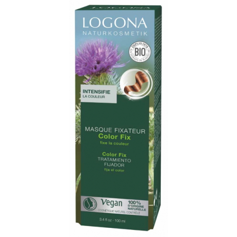 Logona Masque fixateur Color Fix après coloration 100ml Logona