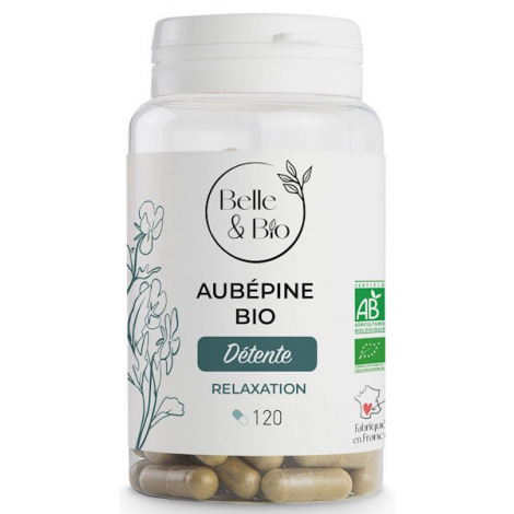 Belle et bio Aubépine bio 120 gélules Onaturel