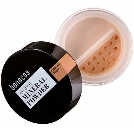 Benecos Poudre libre minérale poussière d'étoiles (medium beige) 10g Benecos