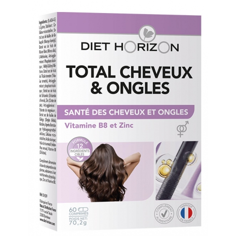 Diet Horizon Total Cheveux et Ongles 60 comprimés Diet Horizon