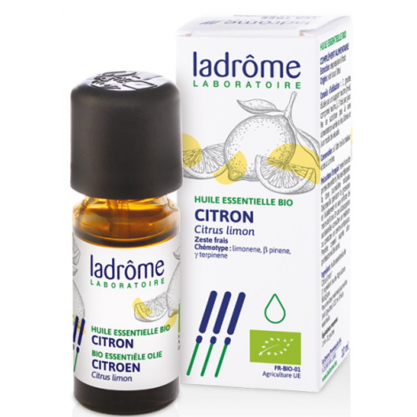Ladrome Citron bio huile essentielle 10ml Ladrome