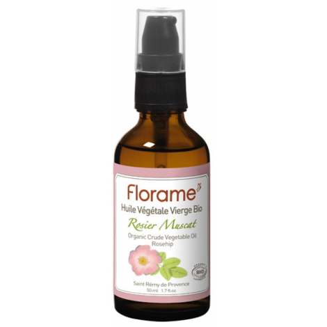 Florame Huile Rose Musquée Bio 50ml Florame