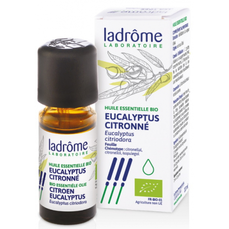 Ladrome Huile essentielle Eucalyptus Citronné Bio 10ml Ladrome