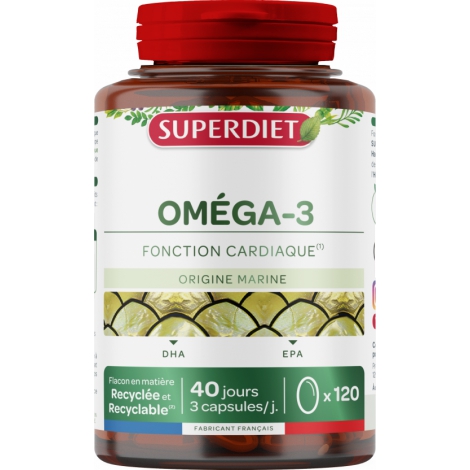 Super Diet Oméga 3 120 capsules Super Diet