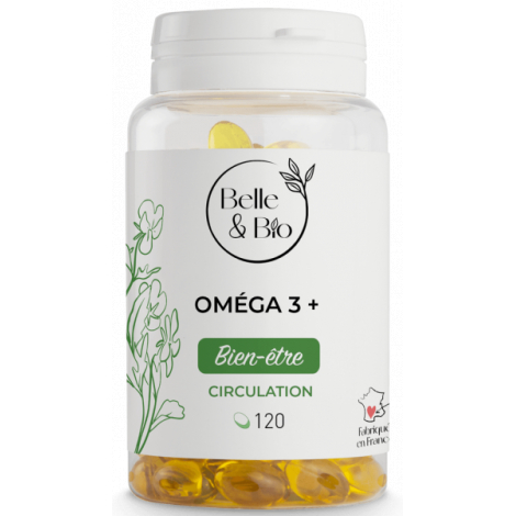 Belle et Bio Oméga 3 120 capsules Belle et Bio