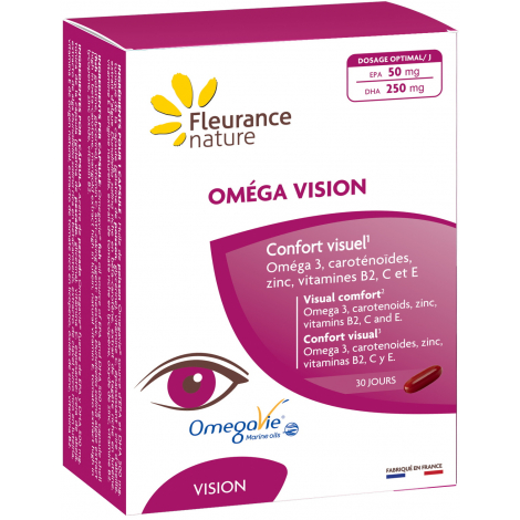 Fleurance Nature Oméga Vision Lutéine 30 capsules Fleurance Nature
