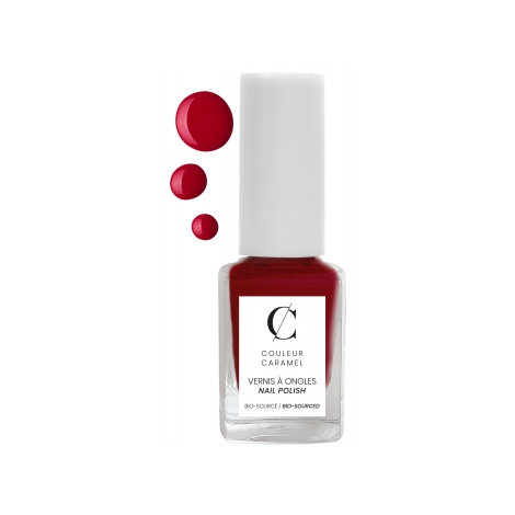 Couleur Caramel Vernis à ongles No 08 - Rouge mat Couleur Caramel